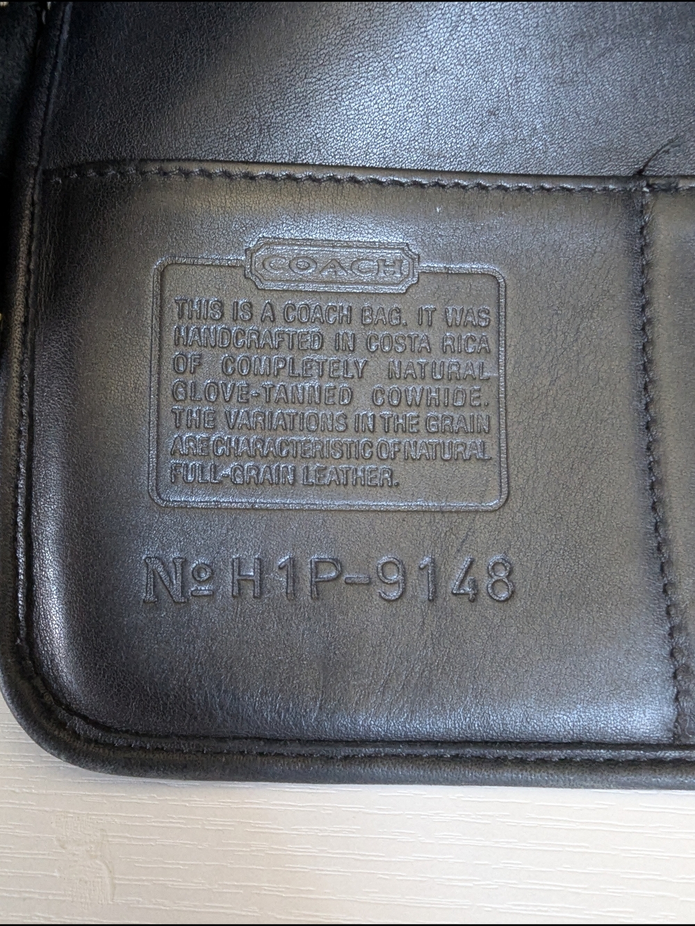 Vintage Coach Legacy Hobo Bag made from premium glovetanned leather. - Picture 10 of 12
